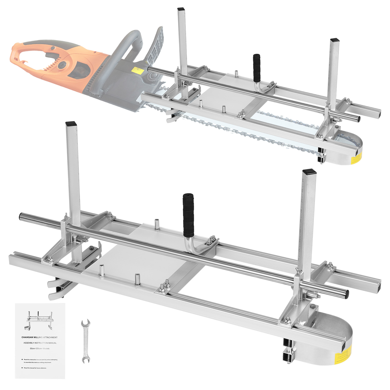 Woodworking Jigsaw - 36inch Steel Adjustable DIY Lumber Mill