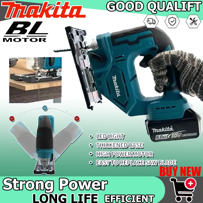 Woodworking Jigsaw - Makita DJV182Z Cordless 18V Lithium Battery