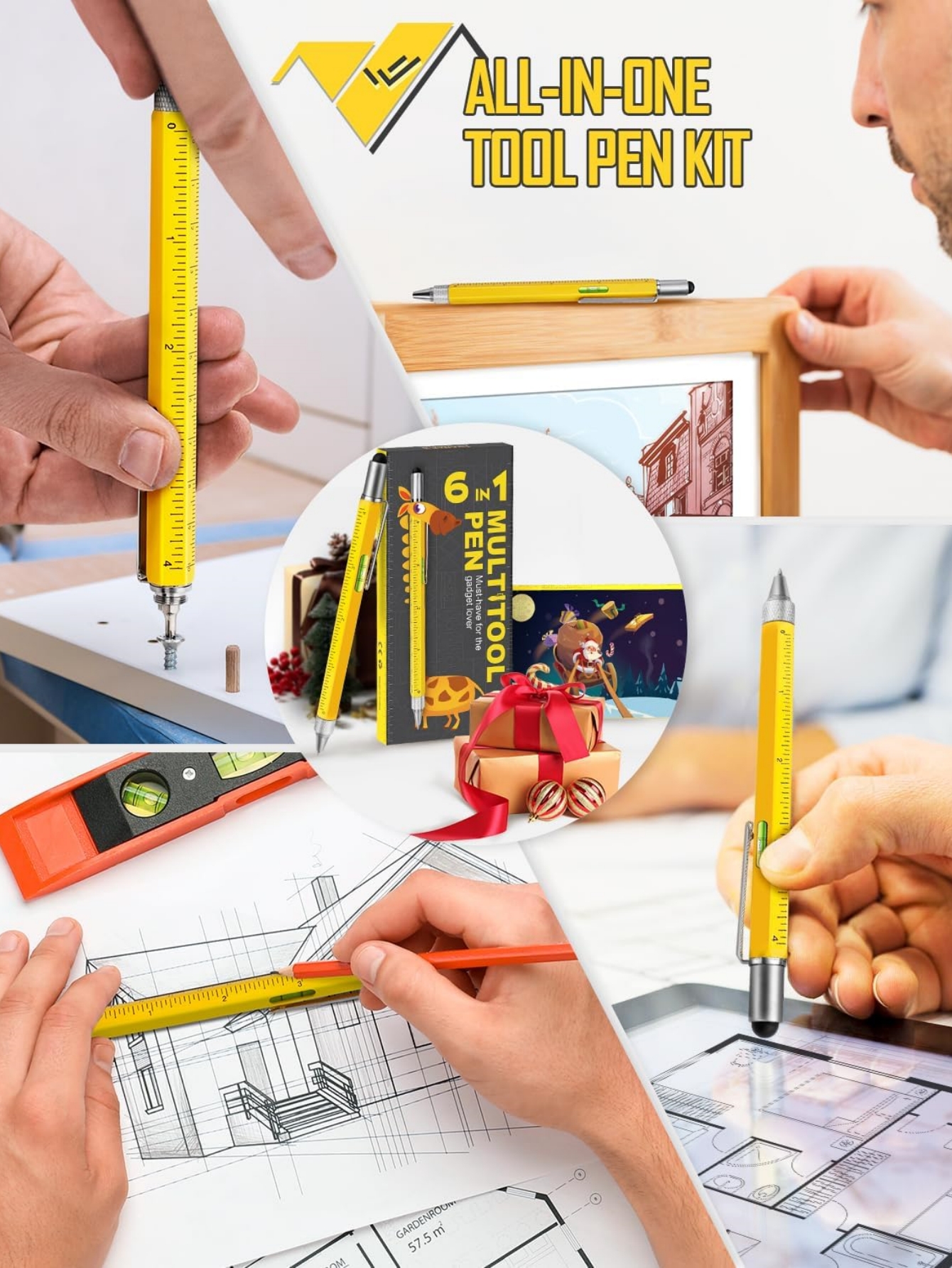 Men Multitool Pen Birthday Gif - مراجعة Woodworking Gift Ideas وسعره