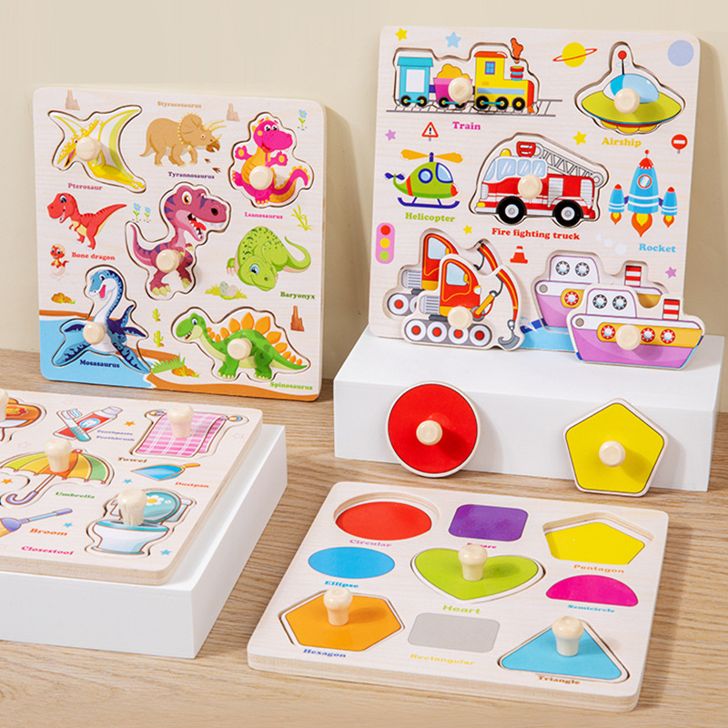 Montessori Wooden Puzzles Toys - مراجعة Woodworking Jigsaw وسعره