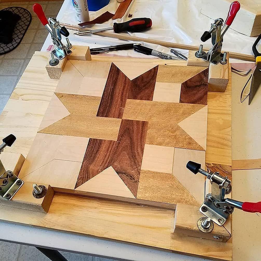 4Pcs Quick Release Hold Down T - مراجعة Woodworking Quick Clamps وسعره