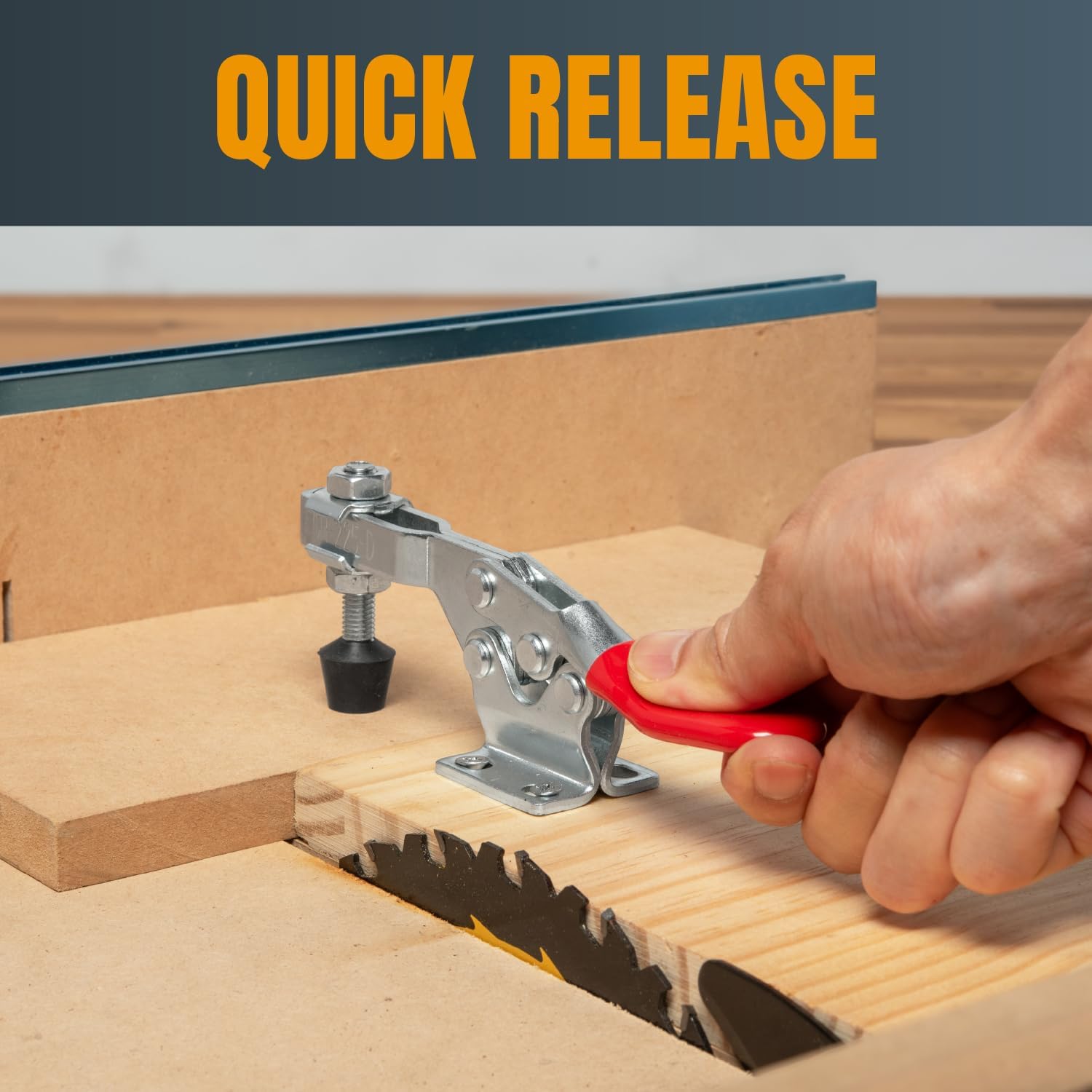4Pcs Quick Release Hold Down T - مراجعة Woodworking Quick Clamps وسعره