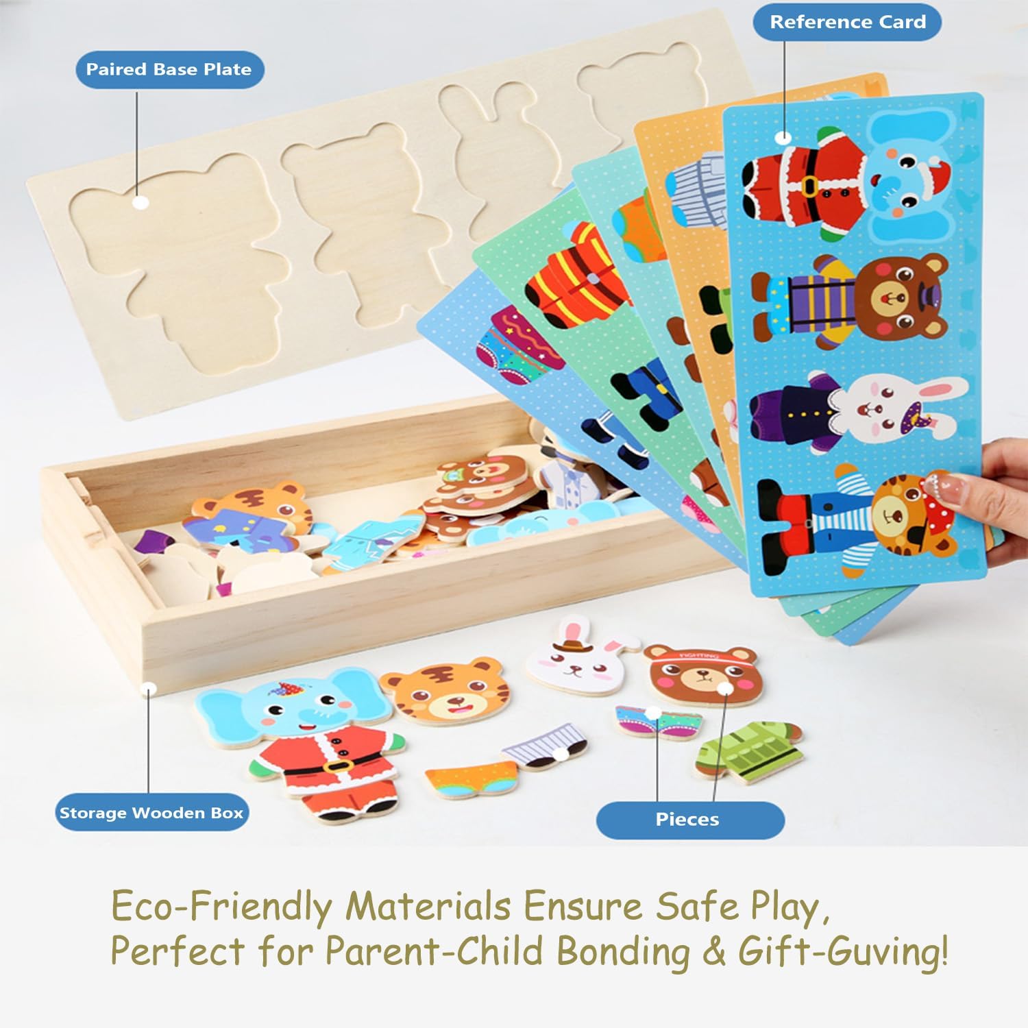 Wooden Jigsaw Bear Family Puzz - مراجعة Woodworking Jigsaw وسعره