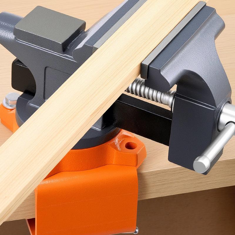 Bench Vise, 4.5 Inch, Portable - مراجعة Woodworking Quick Release Vise وسعره