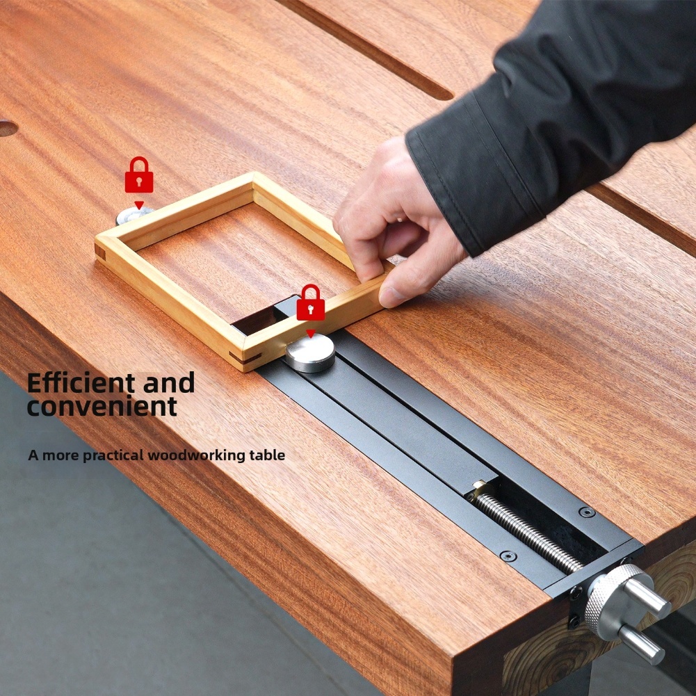 Woodworking Tail Clamp 360-deg - مراجعة Woodworking Quick Release Vise وسعره