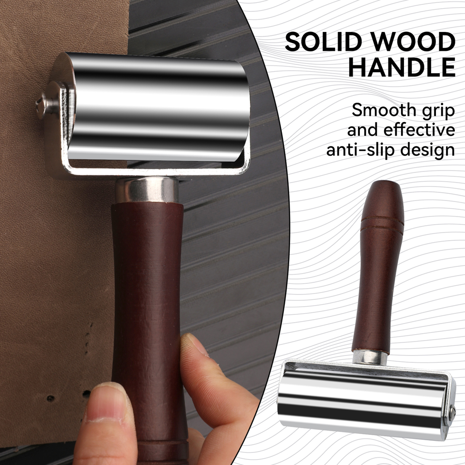 KRABALL Leather Press Edge Rol - مراجعة Woodworking Tool Stores وسعره