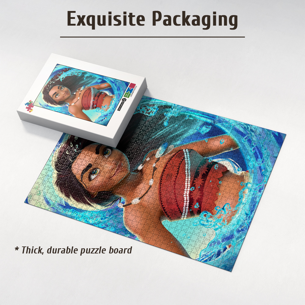 Moana Jigsaw Puzzle 108/200/30 - مراجعة Woodworking Jigsaw وسعره