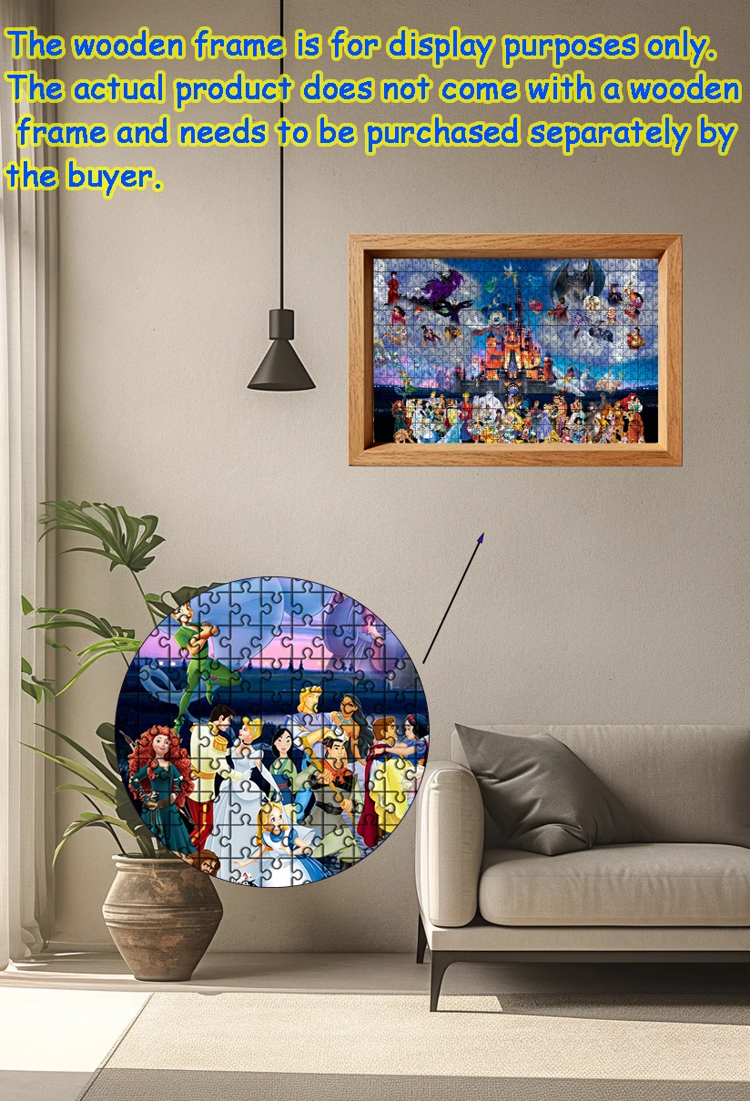 Disney Princess Puzzle 108/200 - مراجعة Woodworking Jigsaw وسعره