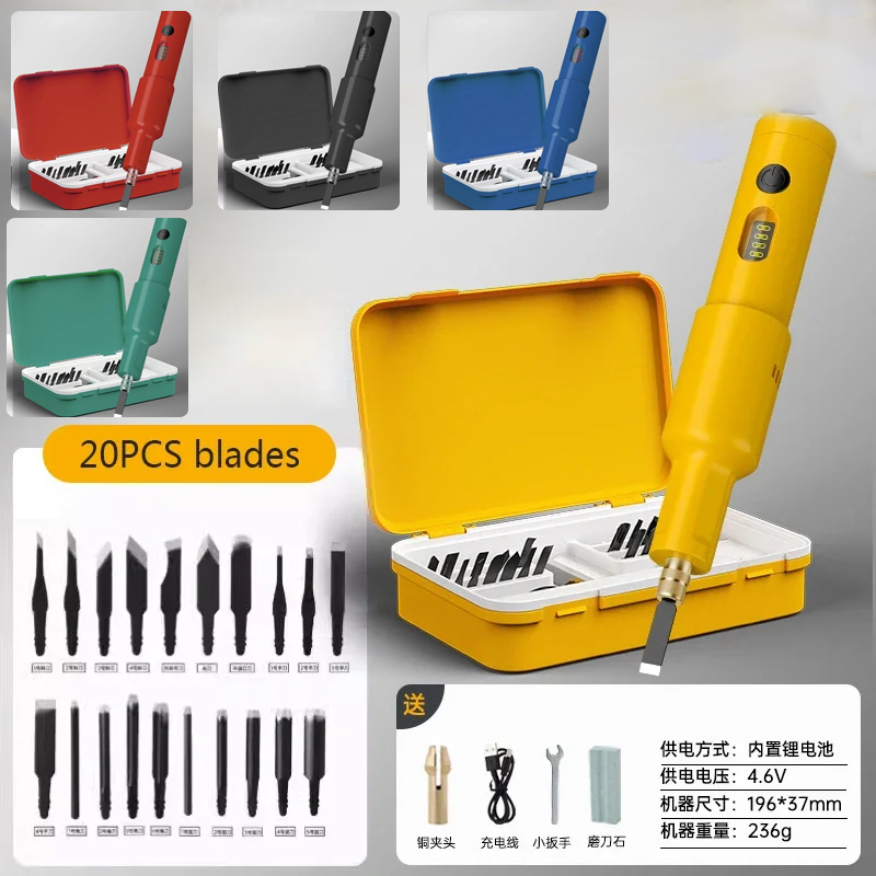 20PCS Blade Electric Engraving - مراجعة Woodworking Tool Stores وسعره