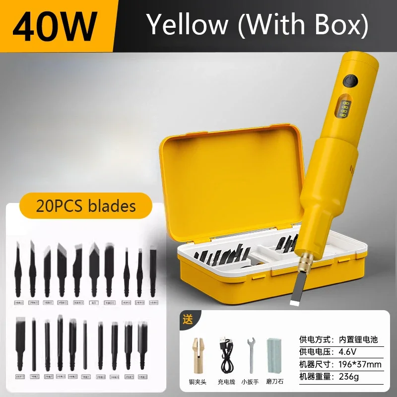 20PCS Blade Electric Engraving - مراجعة Woodworking Tool Stores وسعره