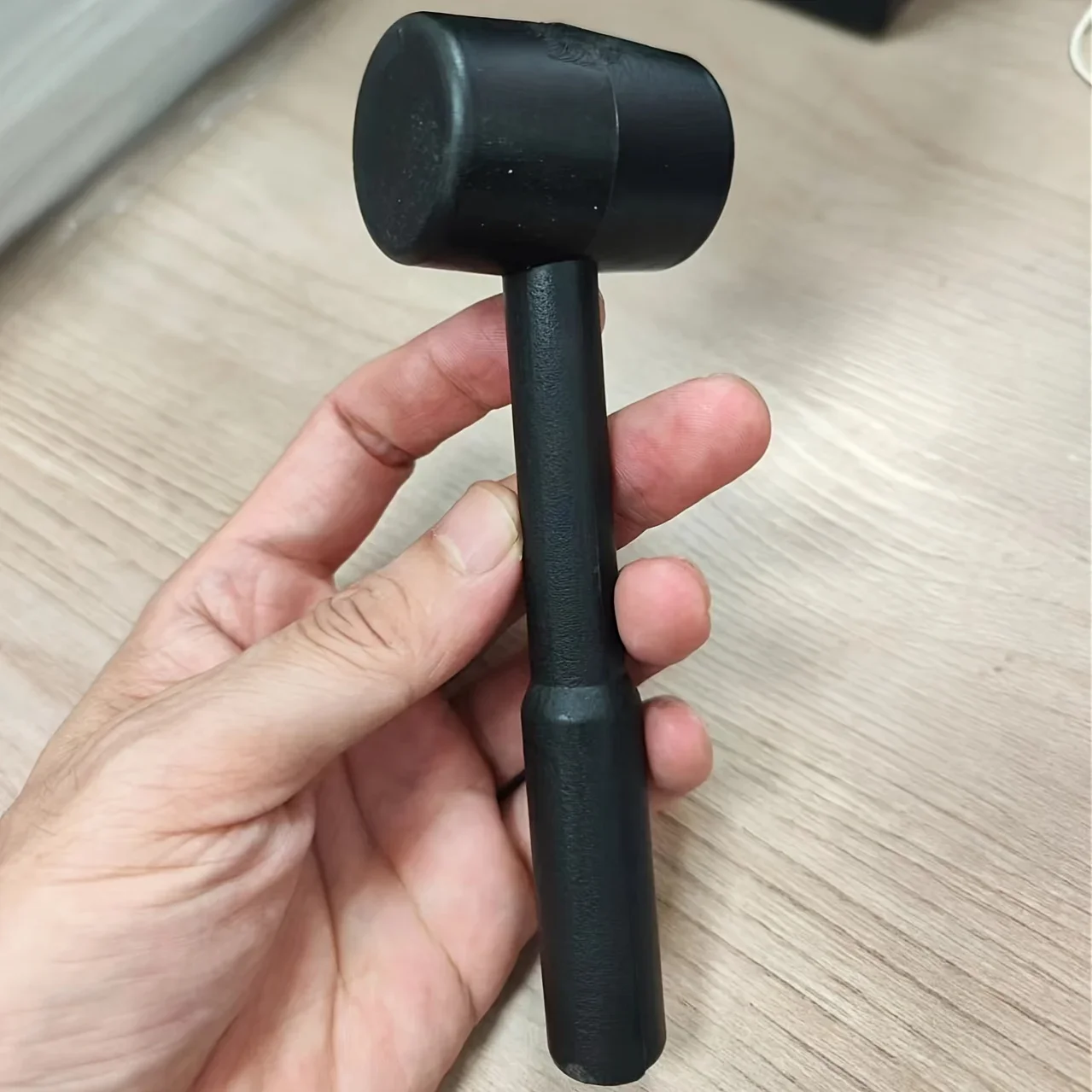 Black rubber mallet - durable  - مراجعة Woodworking Gift Ideas وسعره