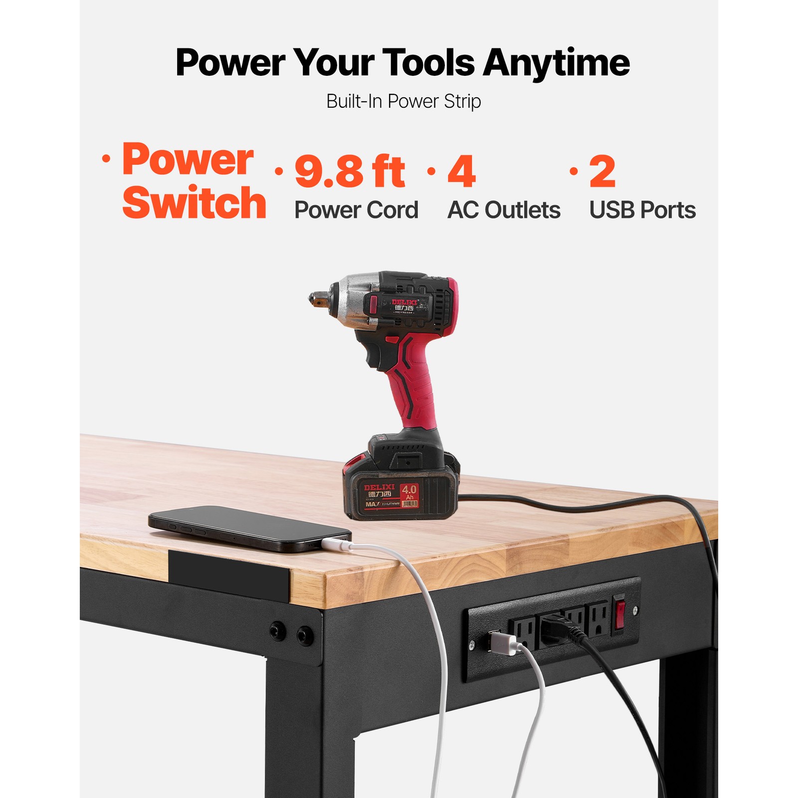 Adjustable Height Workbench 61 - مراجعة Woodworking Table وسعره