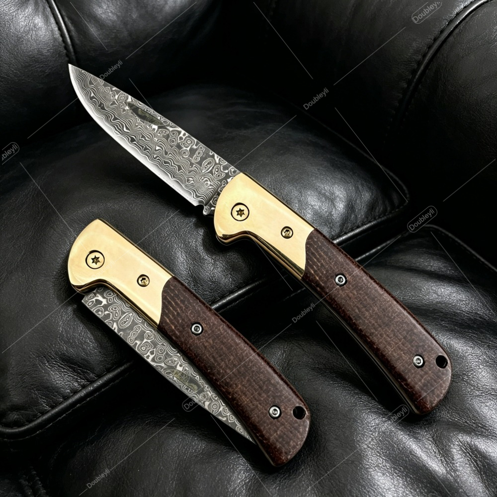 High-Quality Brass & Micarta H - مراجعة Woodworking Gift Ideas وسعره