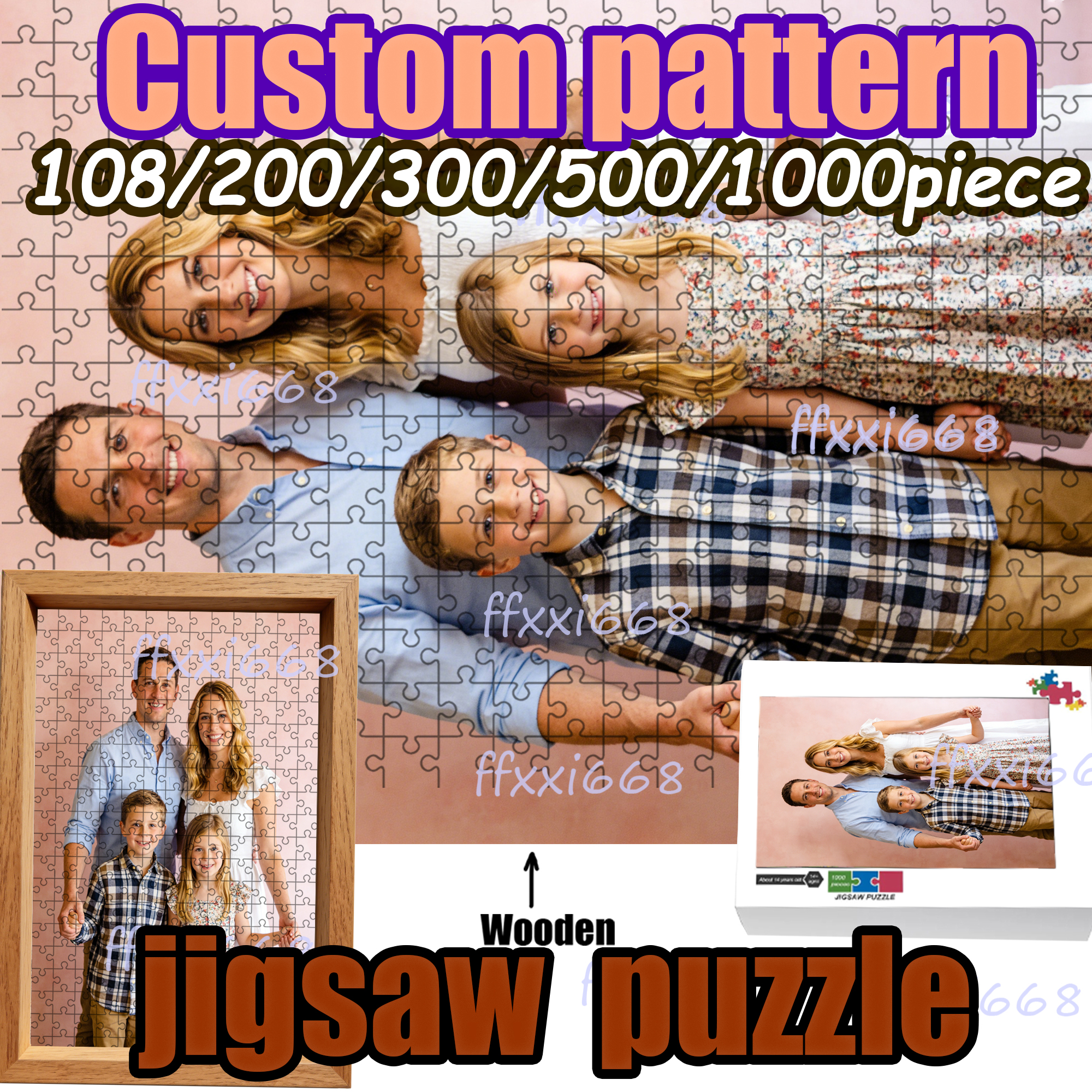Custom 108/200/300/500/1000pie - مراجعة Woodworking Jigsaw وسعره