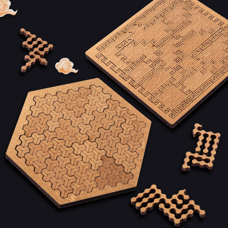 Impossible Wooden Puzzle IQ Pu - مراجعة Woodworking Jigsaw وسعره