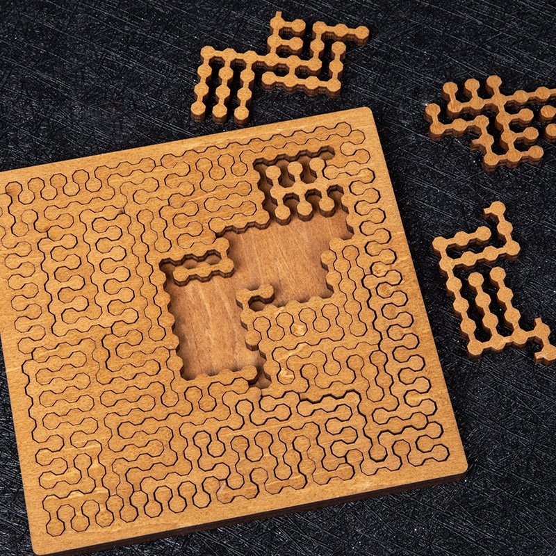 Impossible Wooden Puzzle IQ Pu - مراجعة Woodworking Jigsaw وسعره