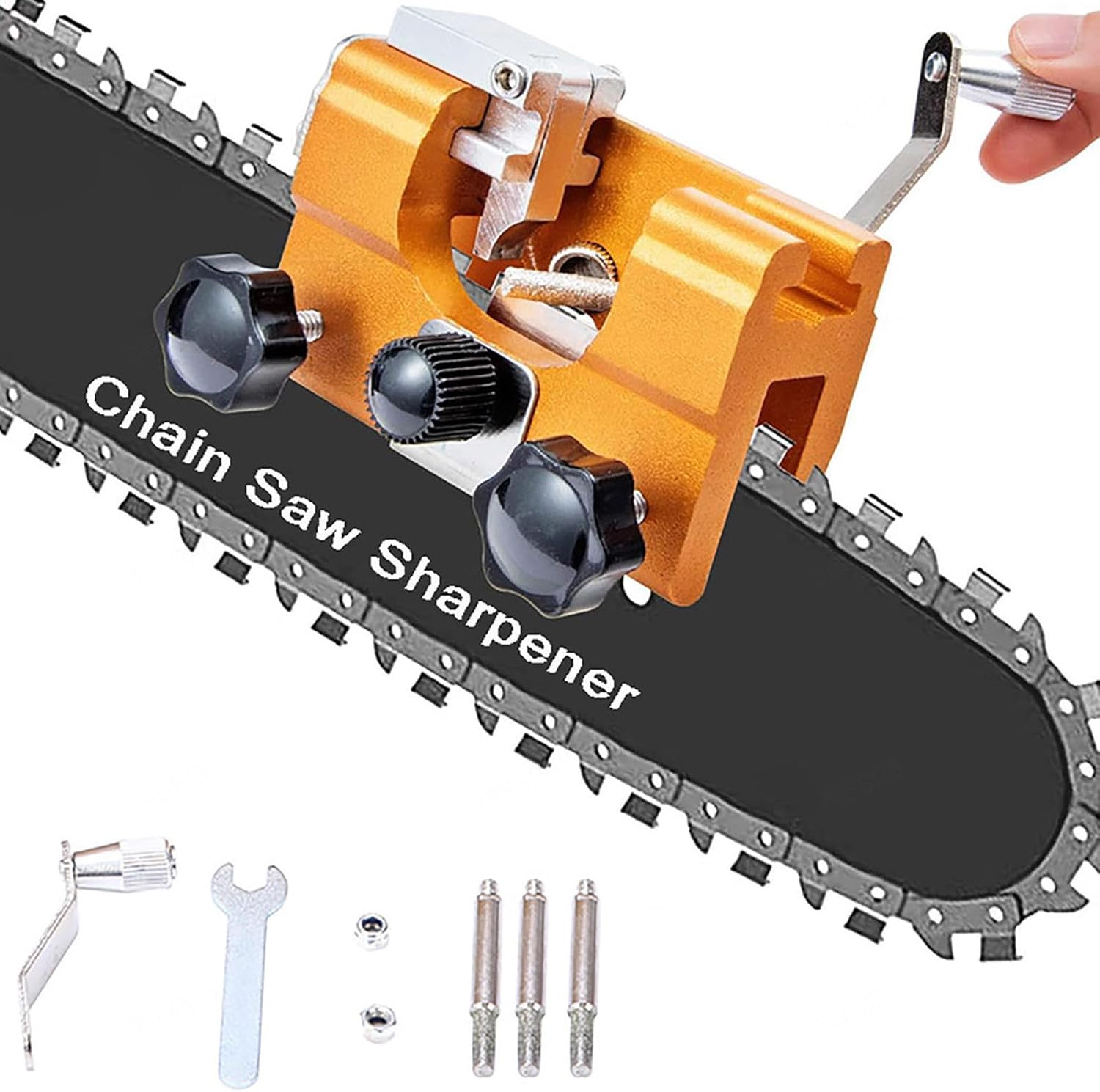 Portable Manual Chain Saw Blad - مراجعة Woodworking Jigsaw وسعره