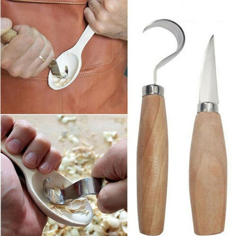 Wood Carving Knife Chisel Hook - مراجعة Woodworking Equipment وسعره