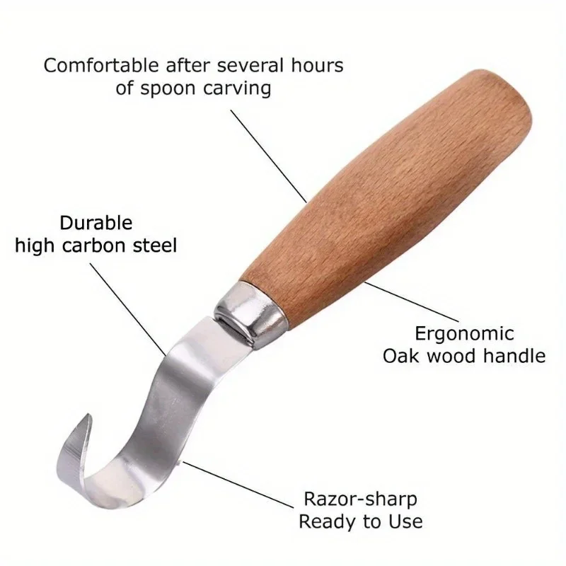 Wood Carving Knife Chisel Hook - مراجعة Woodworking Equipment وسعره