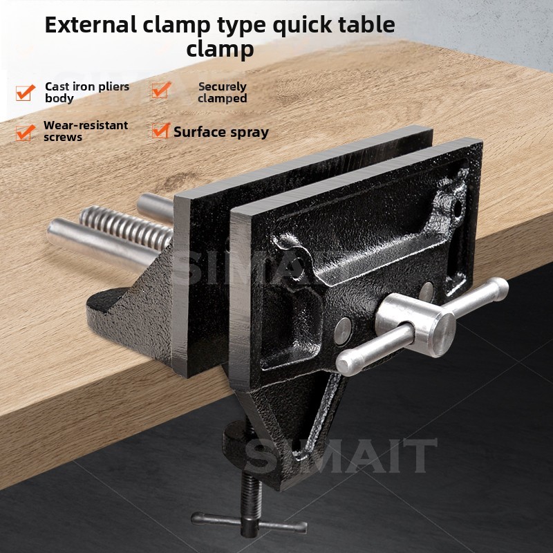 Quick-Release Woodworking Benc - مراجعة Woodworking Quick Release Vise وسعره