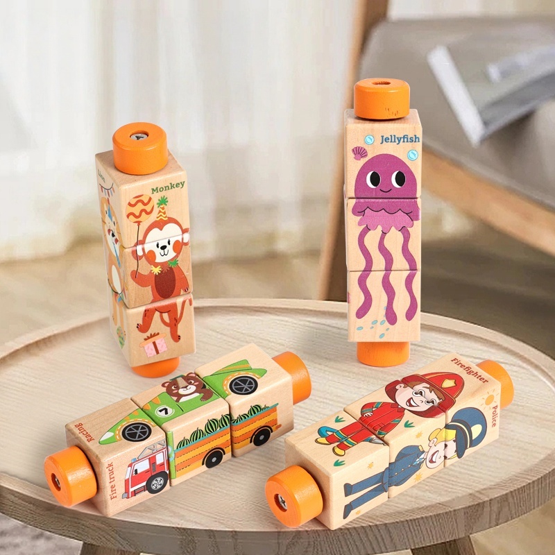 Baby Wooden Rotating Jigsaw Pu - مراجعة Woodworking Jigsaw وسعره