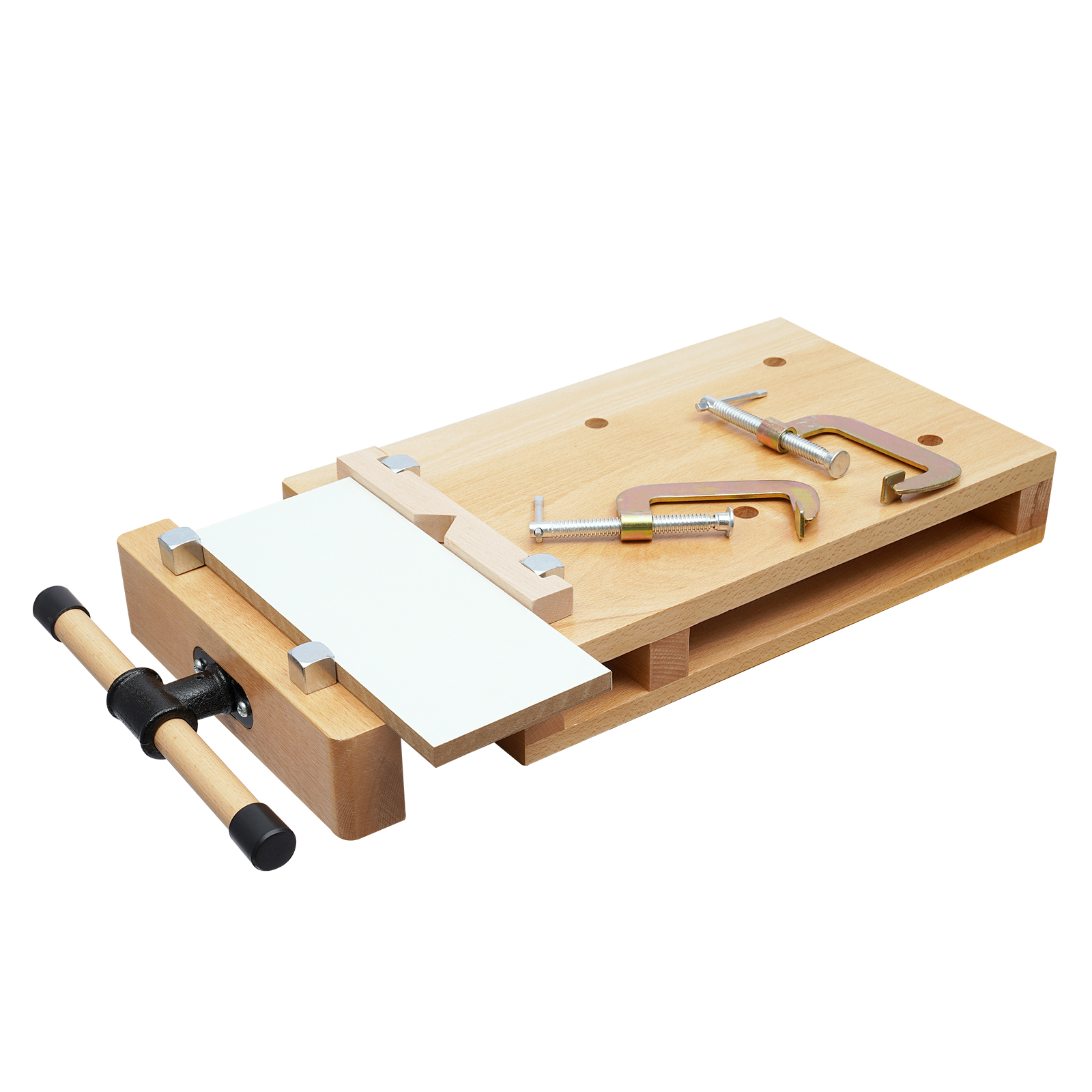 Beech Wood Vise Workbench, Woo - مراجعة Woodworking Quick Release Vise وسعره