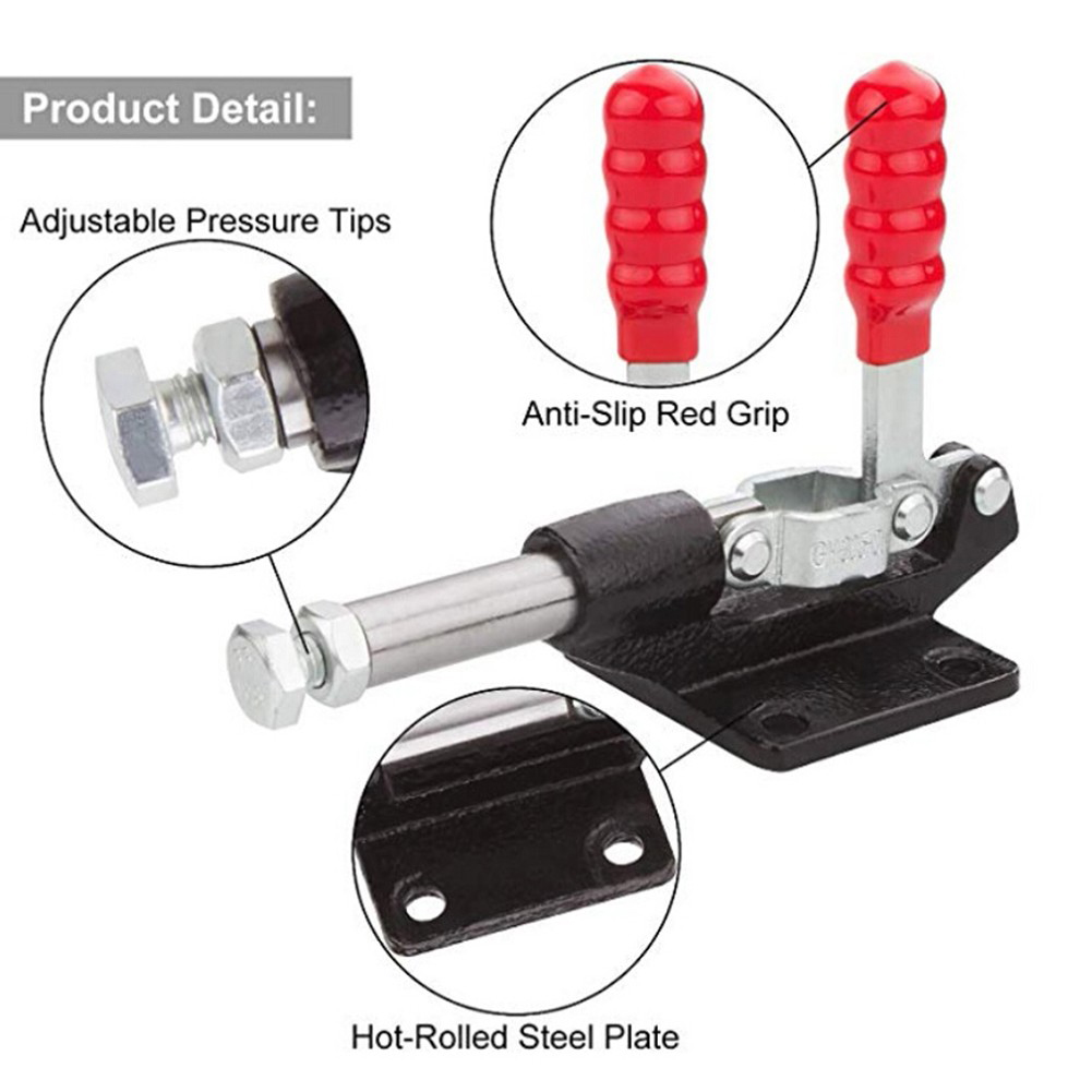 32mm Quick Release Clamp 500lb - مراجعة Woodworking Quick Clamps وسعره