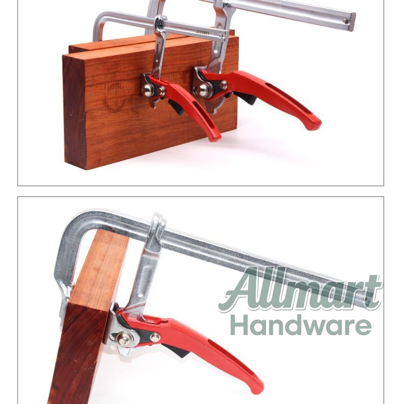 Ratchet F-Clamp Woodworking Cl - مراجعة Woodworking Quick Clamps وسعره