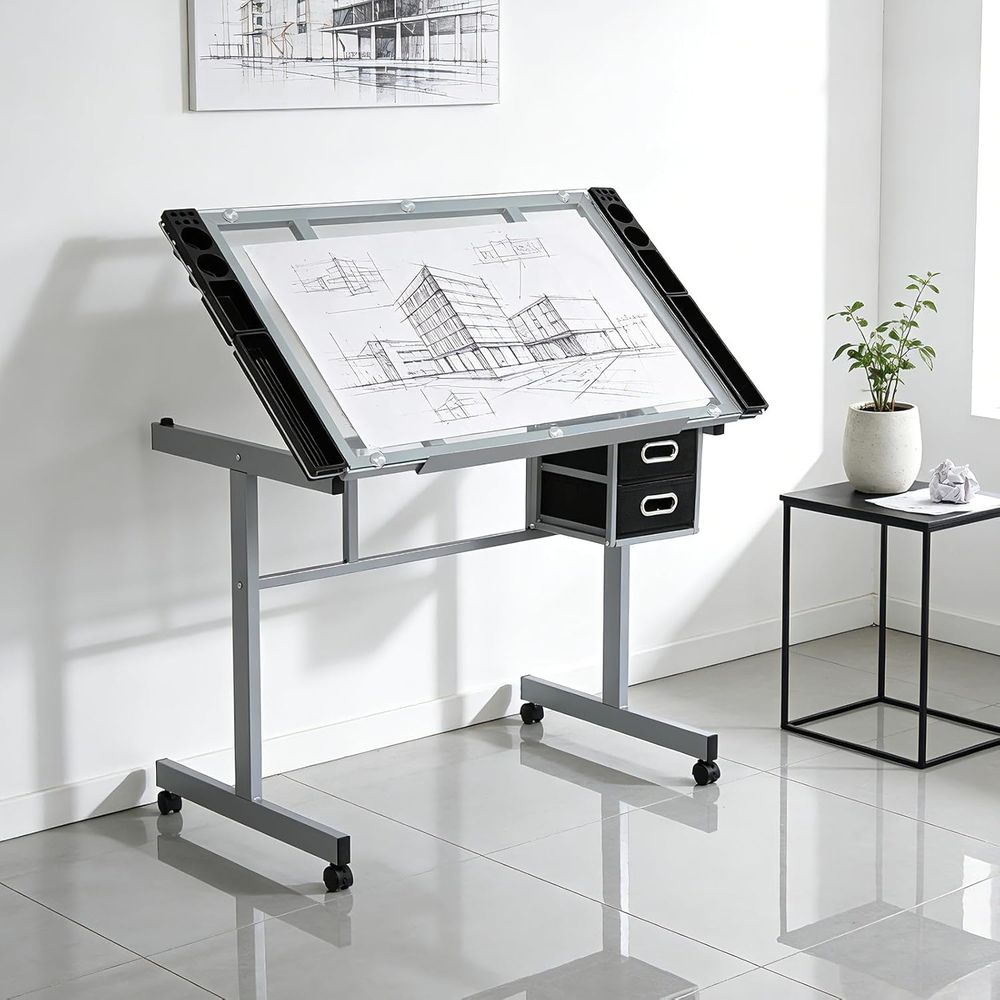 Proional Drating Table or Adul - مراجعة Woodworking Table وسعره