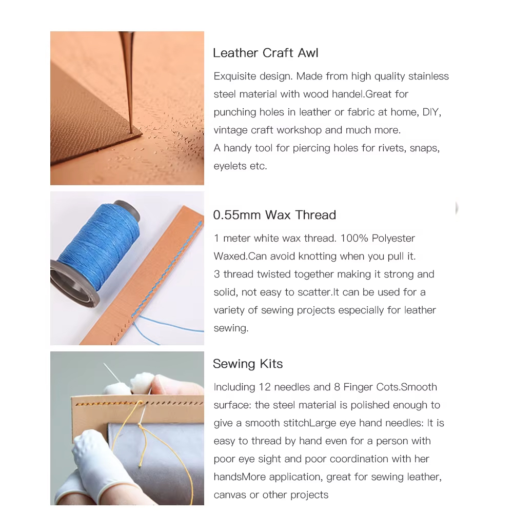WUTA Professional Leather Craf - مراجعة Woodworking Tool Stores وسعره