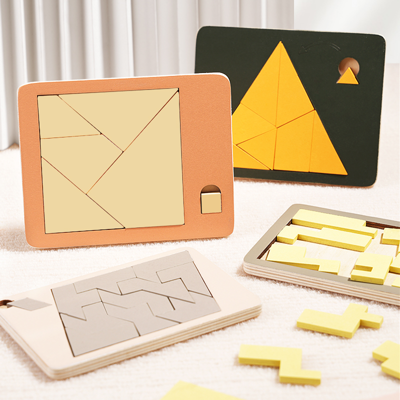 Wooden Geometric Puzzles Chall - مراجعة Woodworking Jigsaw وسعره