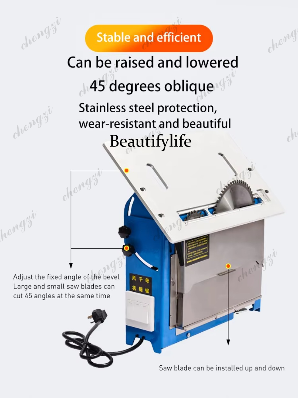Brushless Silent Dustless Sub  - مراجعة Woodworking Table وسعره