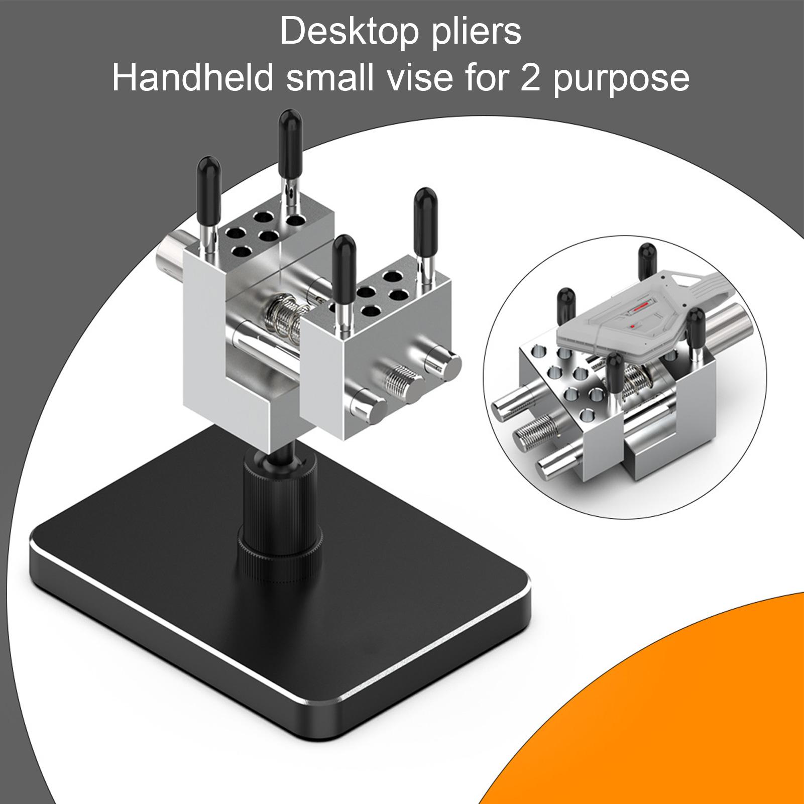 Table Vice Clamp 2-in-1 Portab - مراجعة Woodworking Quick Release Vise وسعره