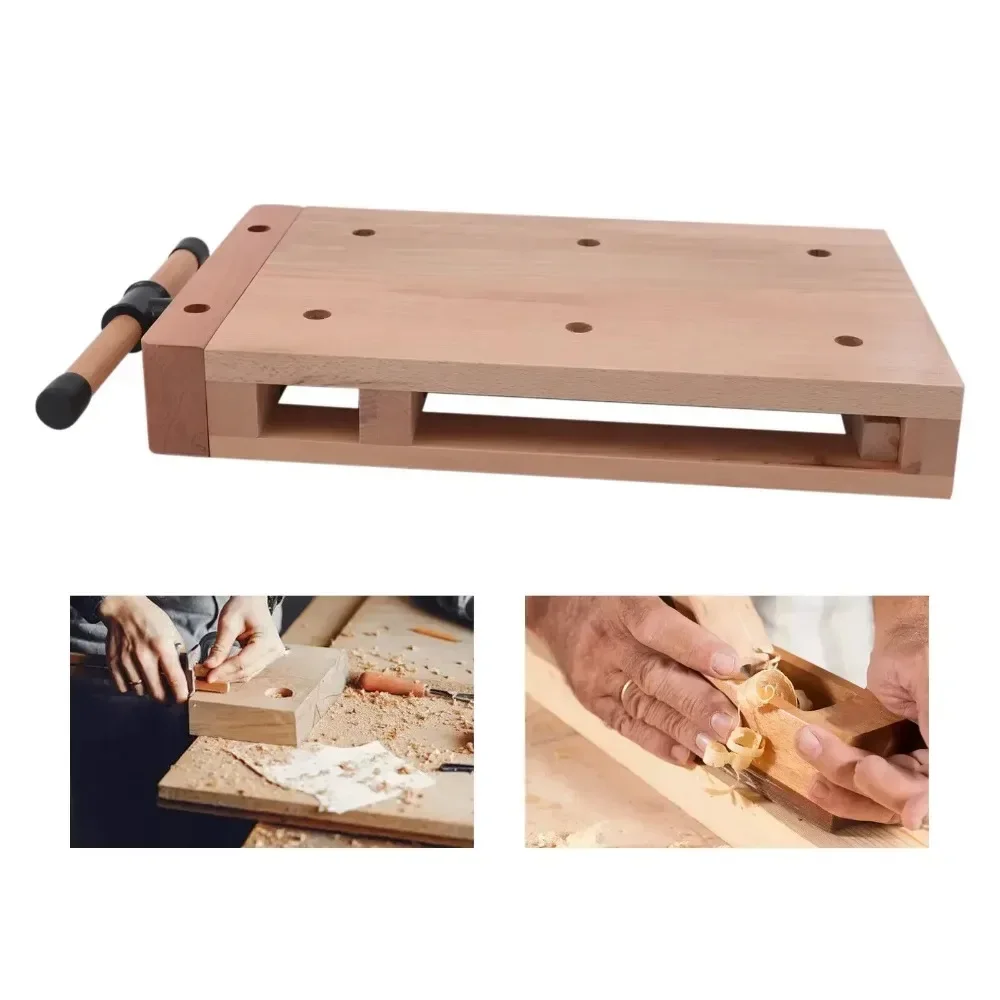 Hard Wood Workbench Desktop, Q - مراجعة Woodworking Quick Release Vise وسعره