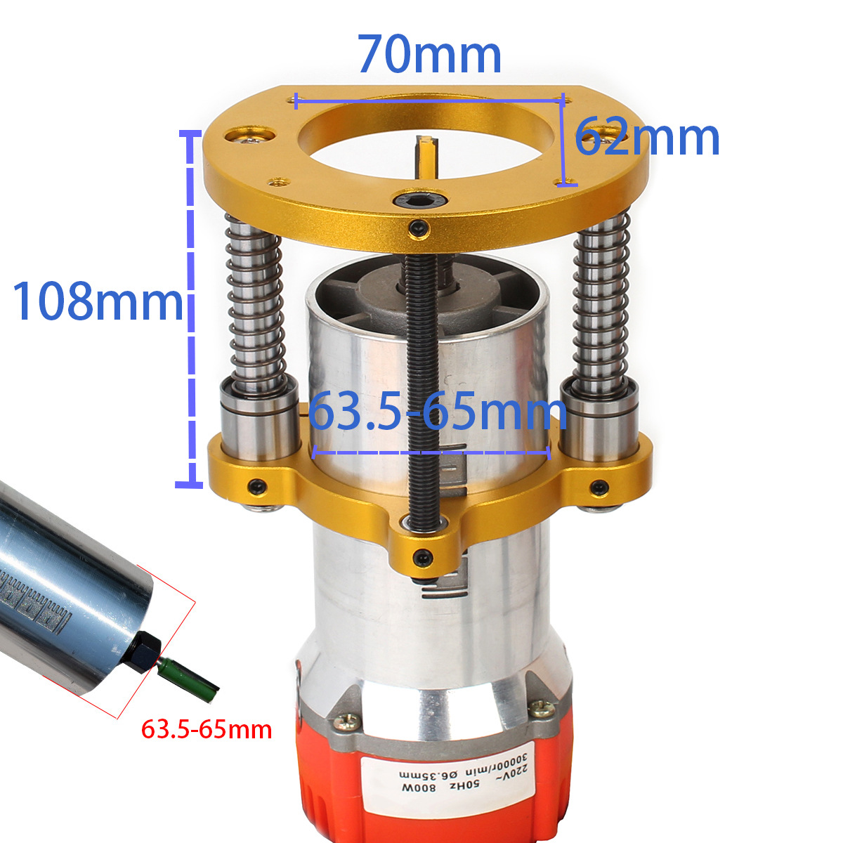 65mm Inverted Lifting Base Ele - مراجعة Workbench Woodworking وسعره