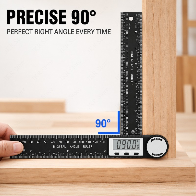 High-Accuracy Digital Angle Me - مراجعة Woodworking Workshop Layout وسعره