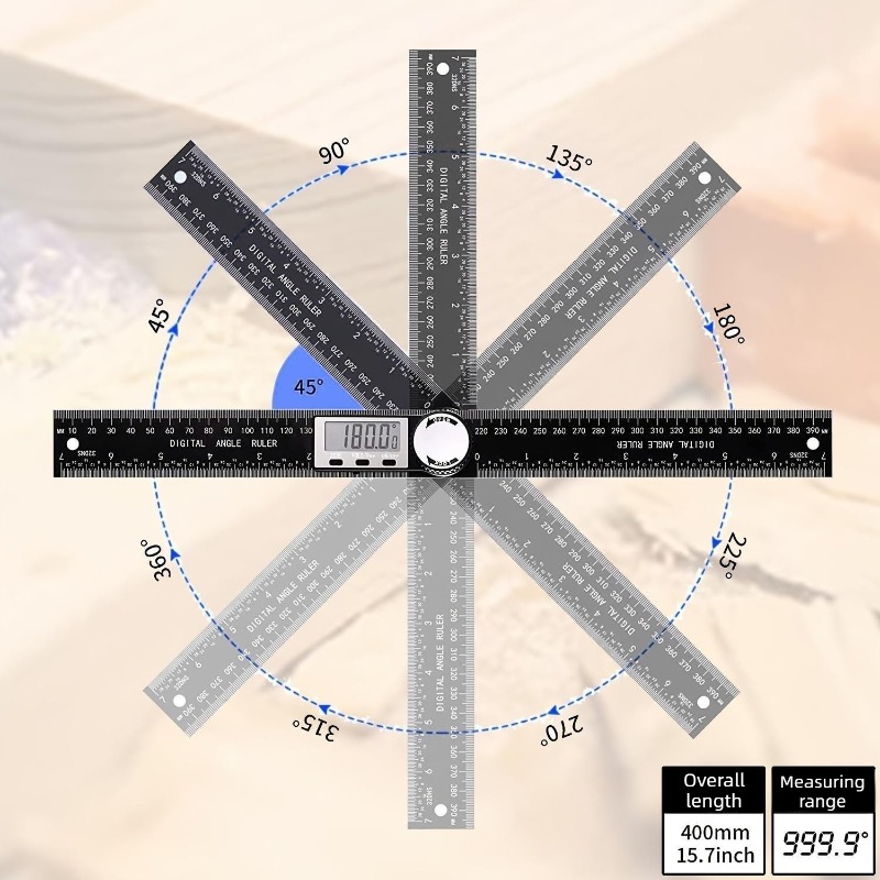 High-Accuracy Digital Angle Me - مراجعة Woodworking Workshop Layout وسعره